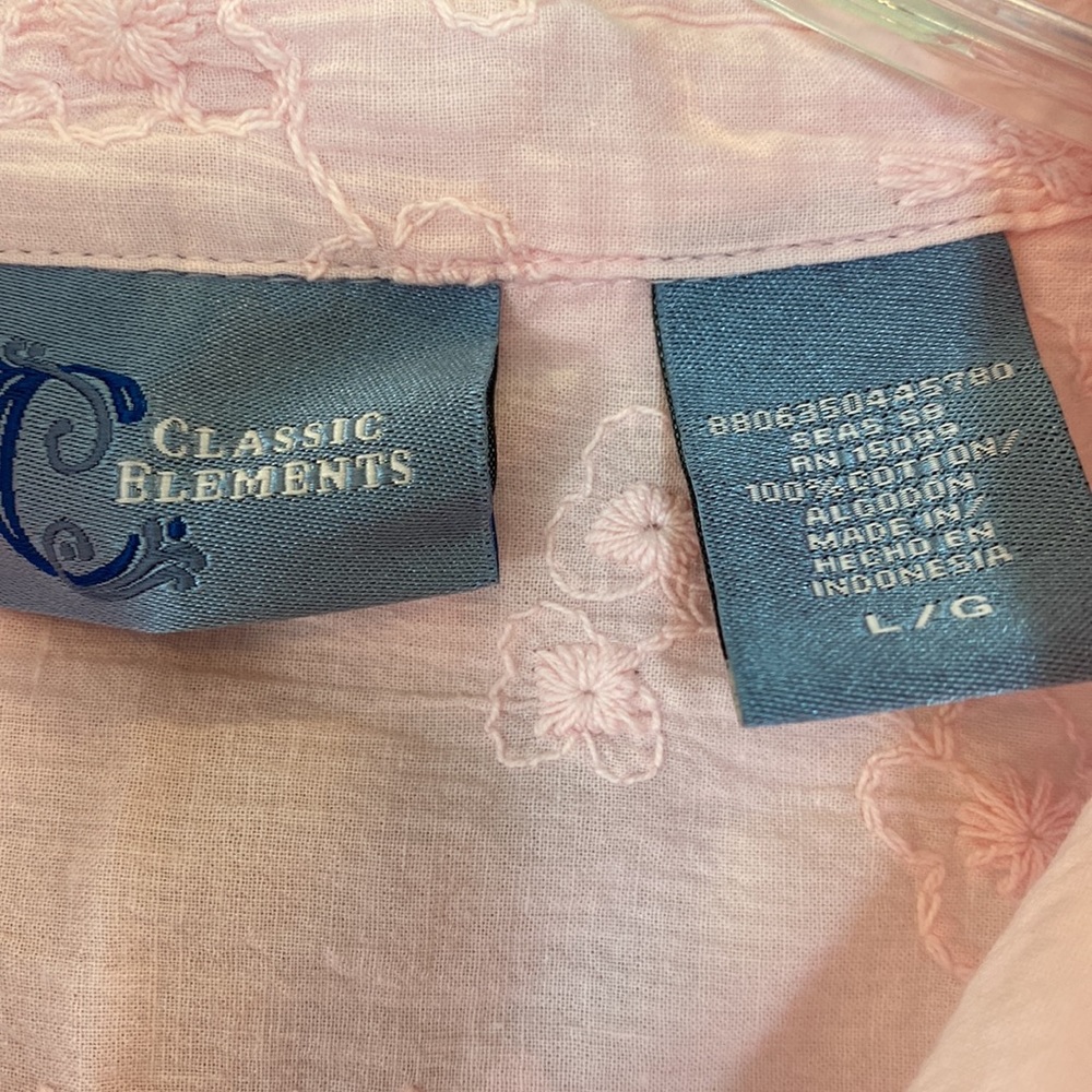 Classic Elements Cotton Blouse - image 6